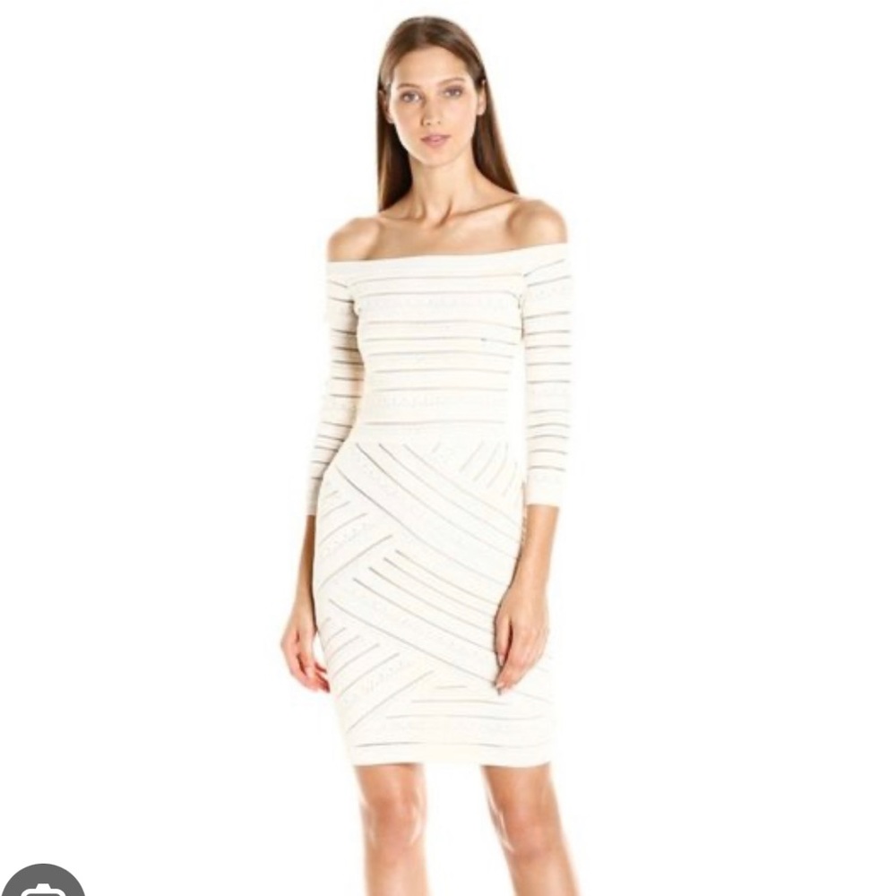 Sweater bandage dress